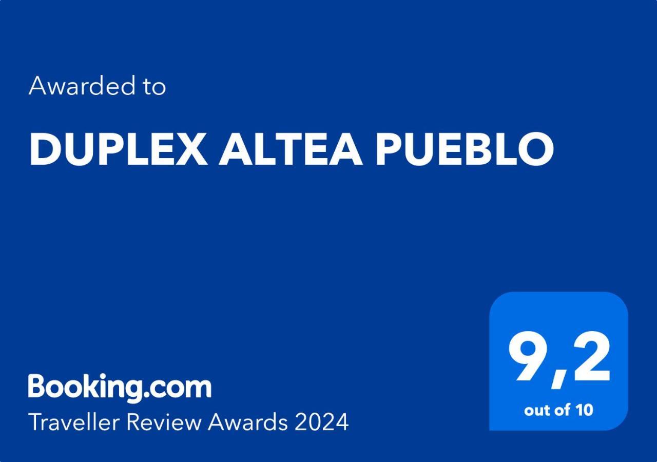 Duplex Altea Pueblo Apartment Luaran gambar